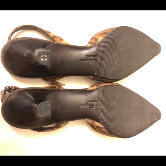 Salvatore Ferragamo Slingback Kitten Heels - Picture 6 of 8
